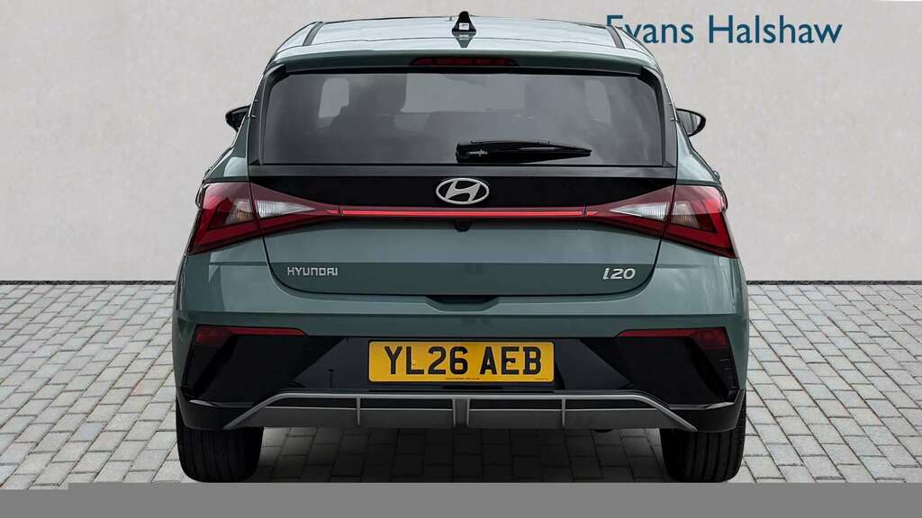 Hyundai I20 1.0T Gdi 90 Tech Line Dct 2026 Green #5