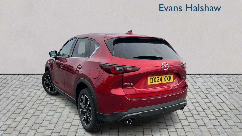 Mazda CX-5 2.0 E-skyactiv G Mhev Exclusive-line 2024 Red #2