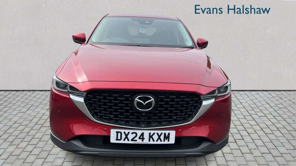 Mazda CX-5 2.0 E-skyactiv G Mhev Exclusive-line 2024 Red #3