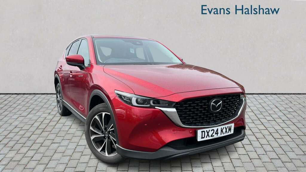 Mazda CX-5 2.0 E-skyactiv G Mhev Exclusive-line 2024 Red