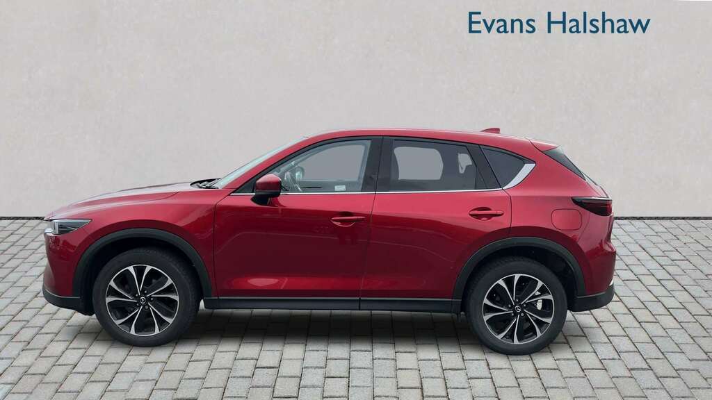 Mazda CX-5 2.0 E-skyactiv G Mhev Exclusive-line 2024 Red #4