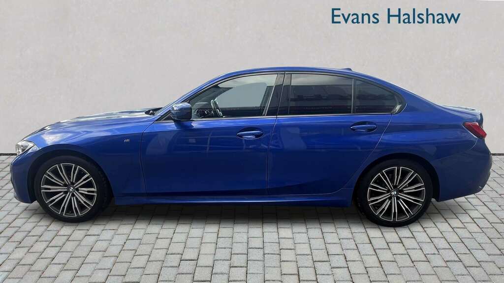 BMW 3 Series 320D Xdrive M Sport Step 2020 NL70DWJ Blue #6