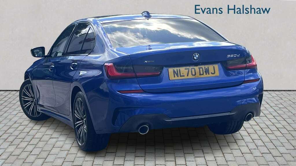 BMW 3 Series 320D Xdrive M Sport Step 2020 NL70DWJ Blue #2