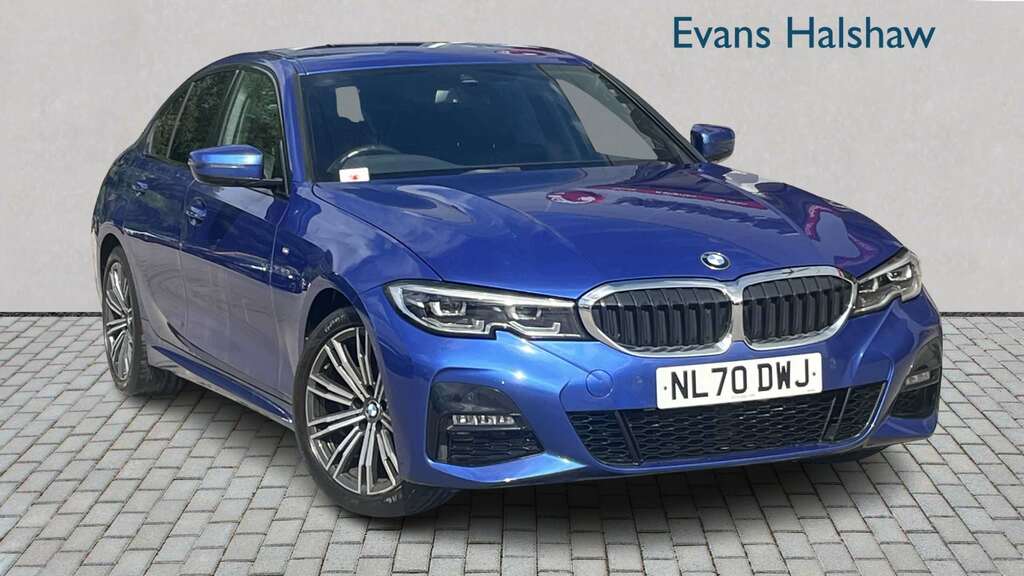 BMW 3 Series 320D Xdrive M Sport Step 2020 Blue