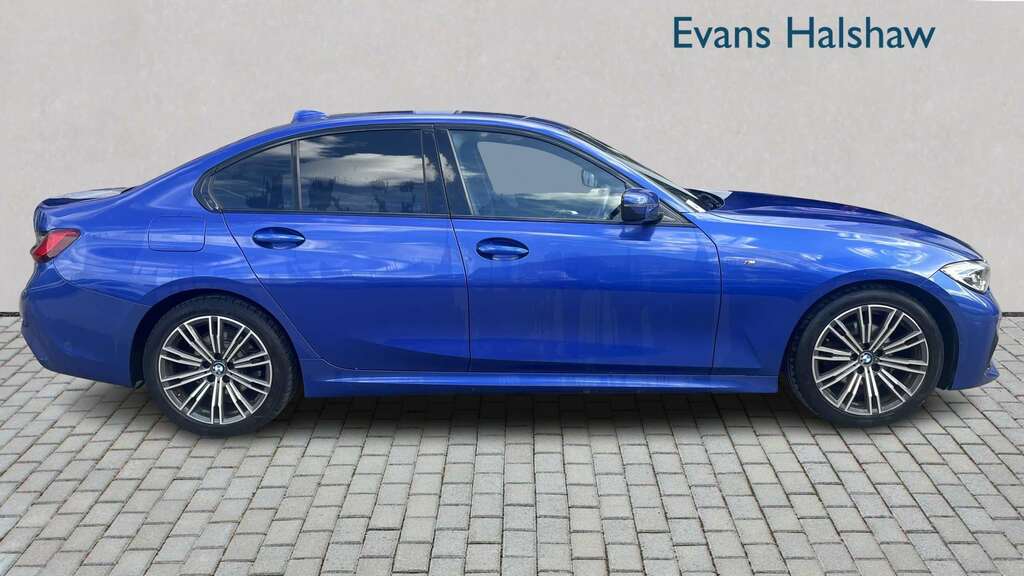 BMW 3 Series 320D Xdrive M Sport Step 2020 NL70DWJ Blue #4