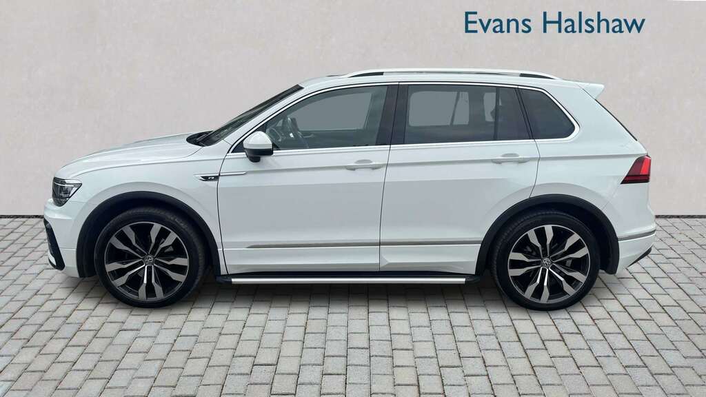 Volkswagen Tiguan 2.0 Tdi 150 4Motion R-line Dsg 2018 KM68ONO White #5