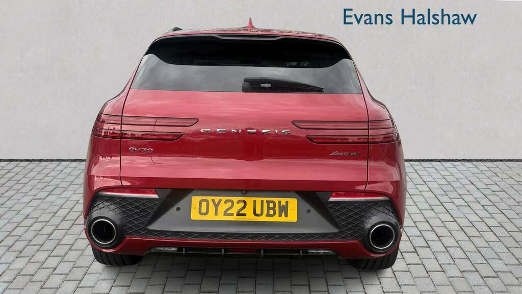 Genesis GV70 2.5T Sport Line Awd 2022 Red #6