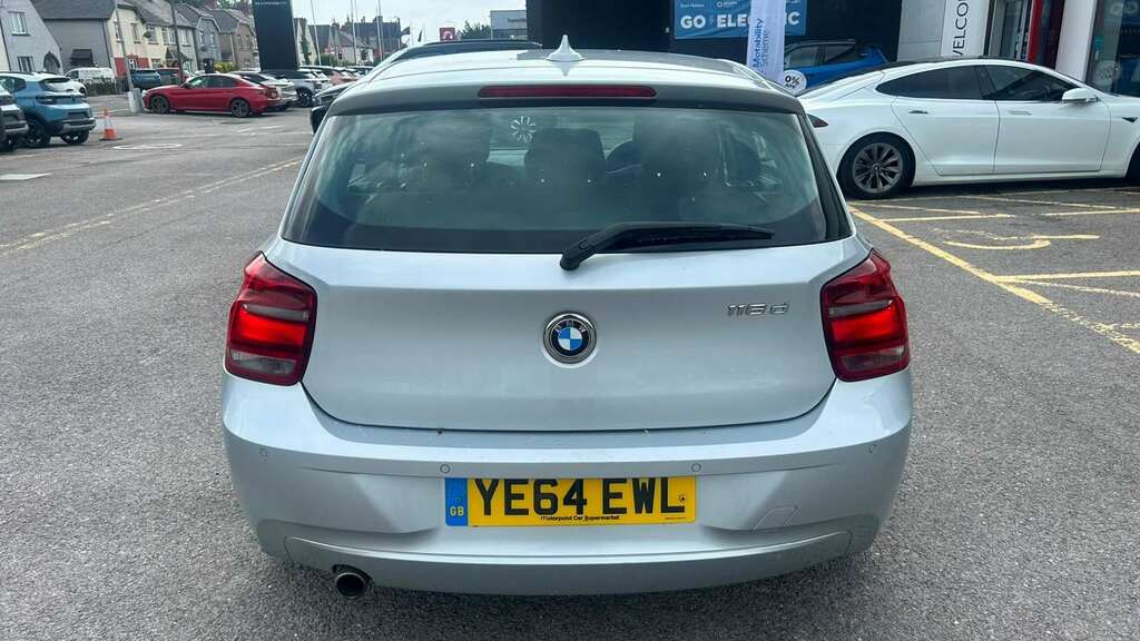 BMW 1 Series 116D Efficientdynamics 2014 YE64EWL Silver #5