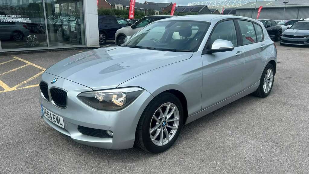 BMW 1 Series 116D Efficientdynamics 2014 YE64EWL Silver #3