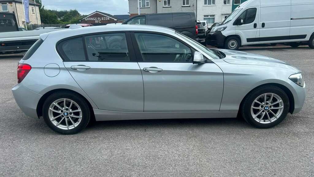BMW 1 Series 116D Efficientdynamics 2014 YE64EWL Silver #4