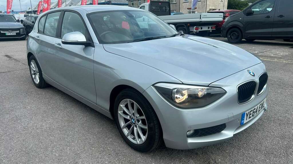 BMW 1 Series 116D Efficientdynamics 2014 YE64EWL Silver