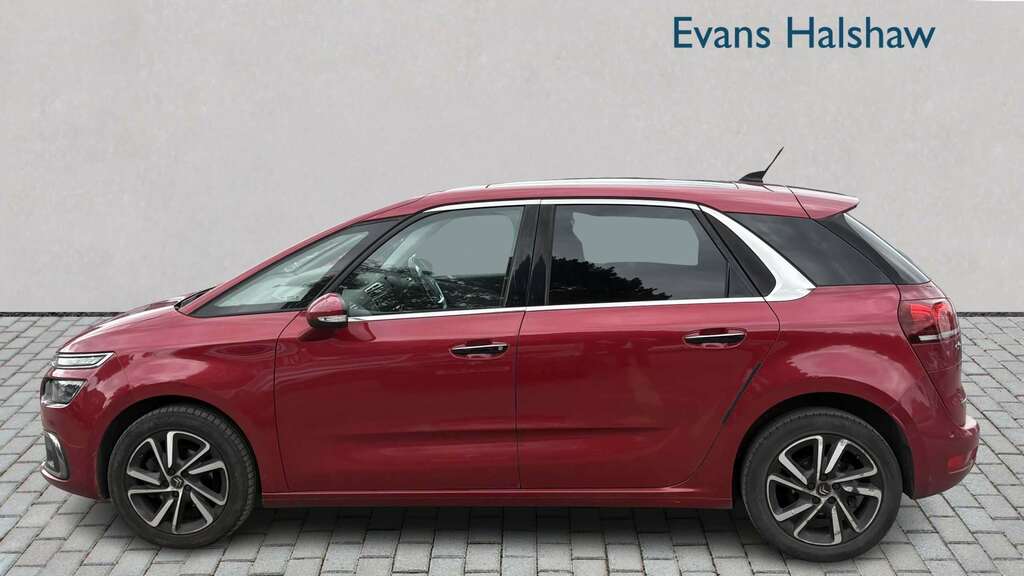 Citroen C4 Picasso 1.6 Bluehdi Flair 2017 Red #2