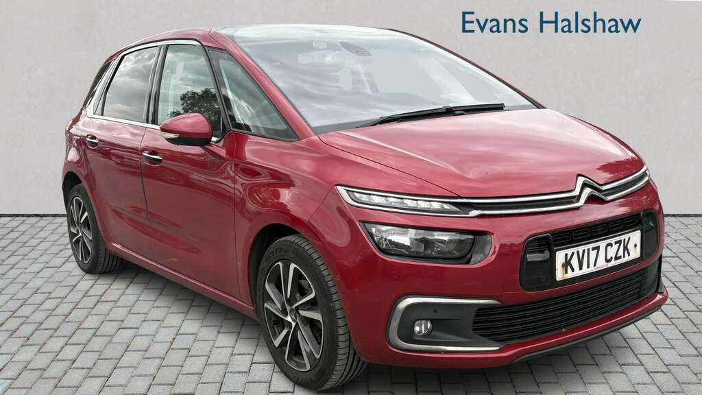 Citroen C4 Picasso 1.6 Bluehdi Flair 2017 Red