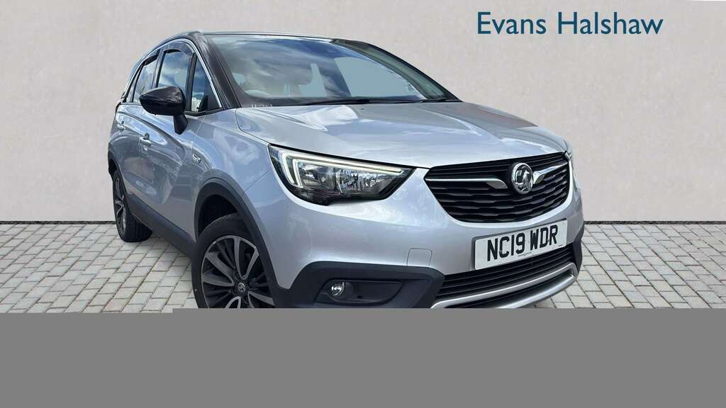 Vauxhall Crossland X 1.2T Ecotec 110 Elite 6 Speed Ss 2019 Silver