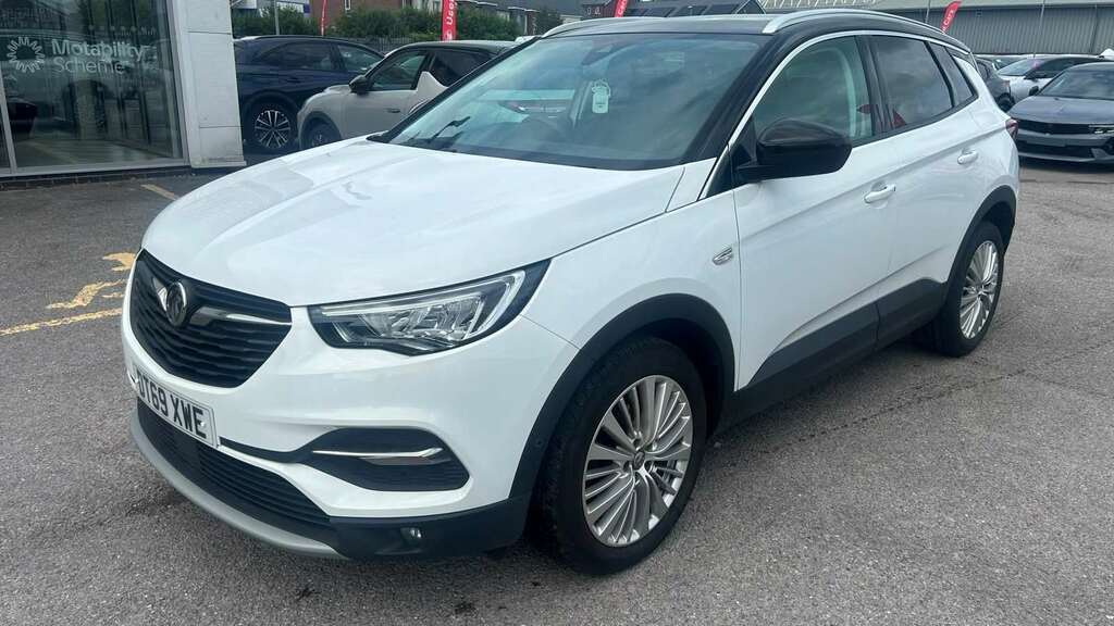 Vauxhall Grandland X 1.5 Turbo D Business Edition Nav 2020 DT69XWE White #3