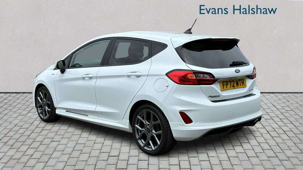 Ford Fiesta 1.0 Ecoboost Hybrid Mhev 125 St-line Edition 2 White #5