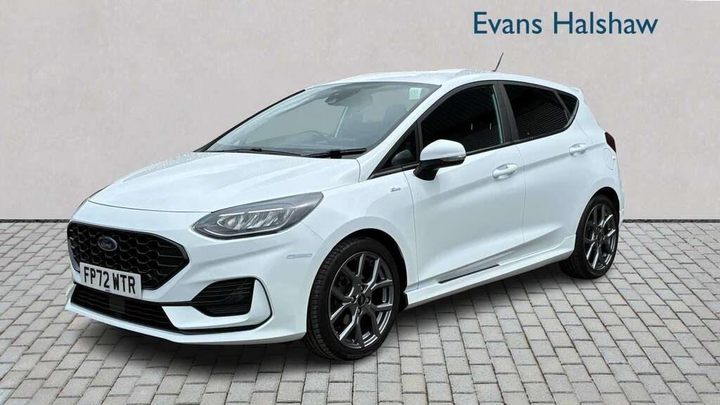 Ford Fiesta 1.0 Ecoboost Hybrid Mhev 125 St-line Edition 2 White #3