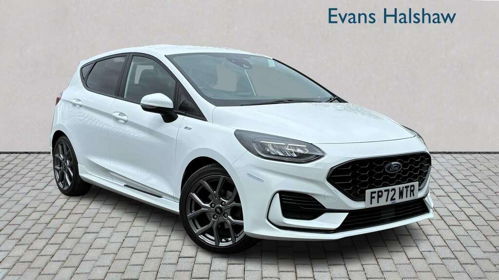 Ford Fiesta 1.0 Ecoboost Hybrid Mhev 125 St-line Edition 2 White