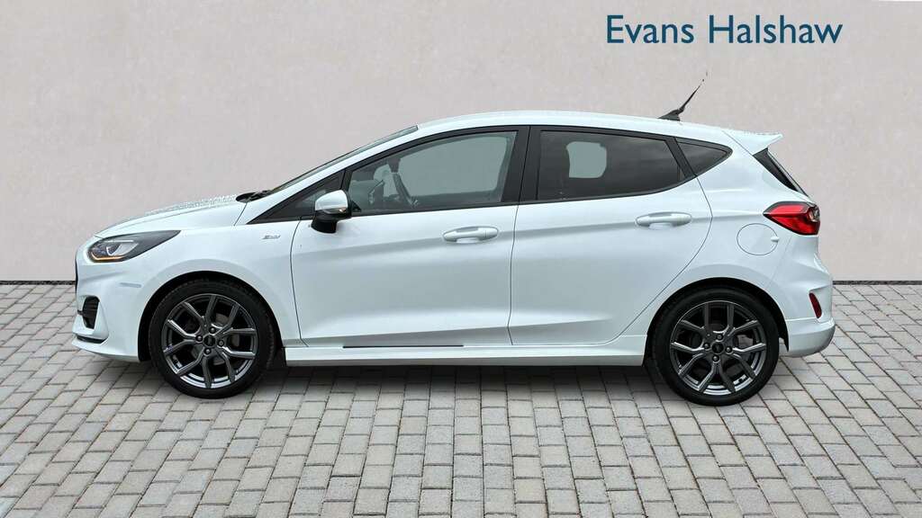 Ford Fiesta 1.0 Ecoboost Hybrid Mhev 125 St-line Edition 2 White #4