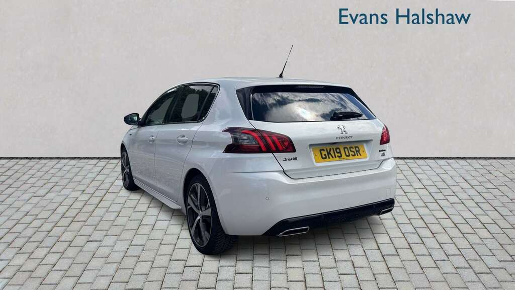 Peugeot 308 1.2 Puretech 130 Gt Line 2019 White #5