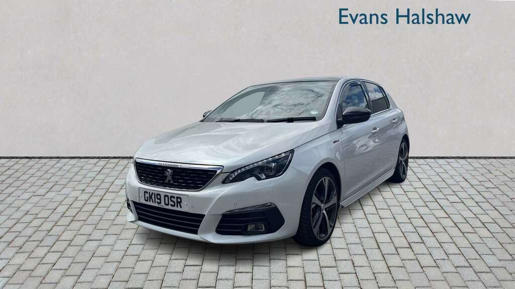 Peugeot 308 1.2 Puretech 130 Gt Line 2019 White #6