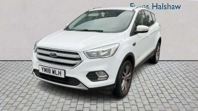 Ford Kuga 1.5 Ecoboost 182 Zetec Nav 2018 YM18WLH White #2