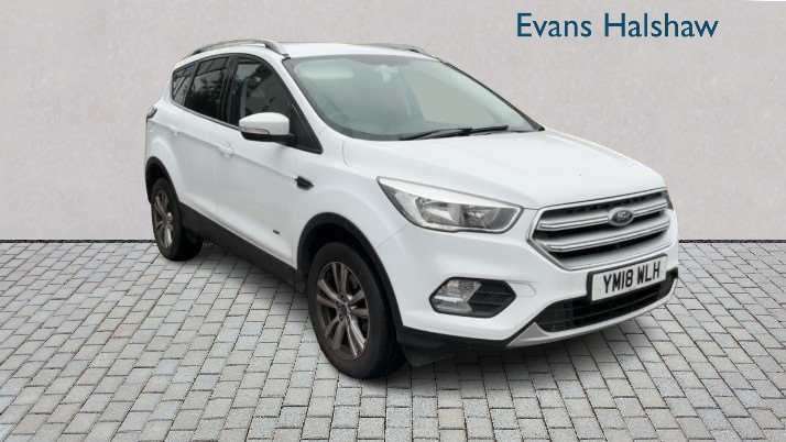 Ford Kuga 1.5 Ecoboost 182 Zetec Nav 2018 YM18WLH White