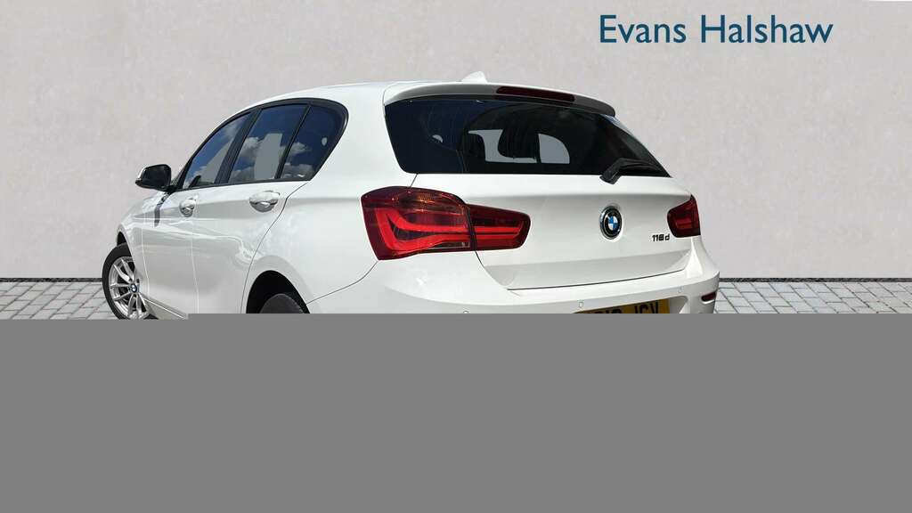 BMW 1 Series 116D Se Business Navservotronic 2019 YC19JGV White #2