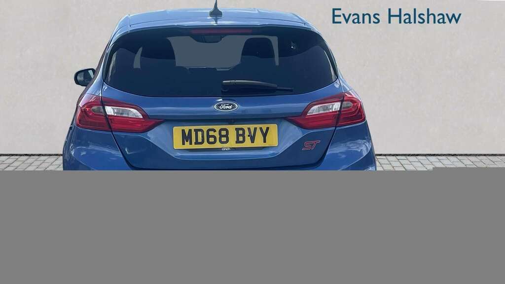 Ford Fiesta 1.5 Ecoboost St-3 2018 MD68BVY Blue #3