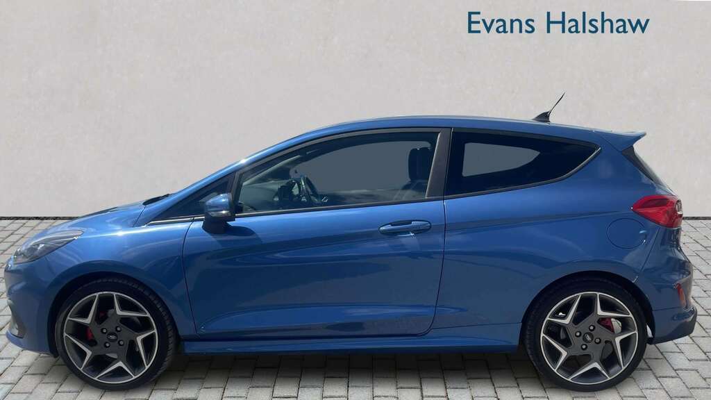 Ford Fiesta 1.5 Ecoboost St-3 2018 MD68BVY Blue #4