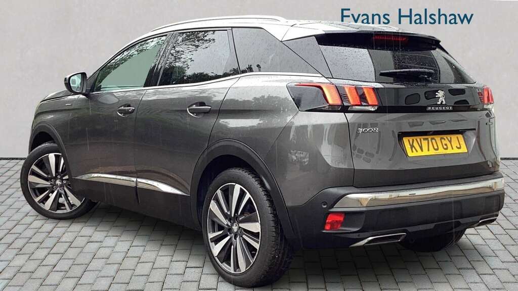 Peugeot 3008 1.2 Puretech Gt Line Premium 2020 Grey #2