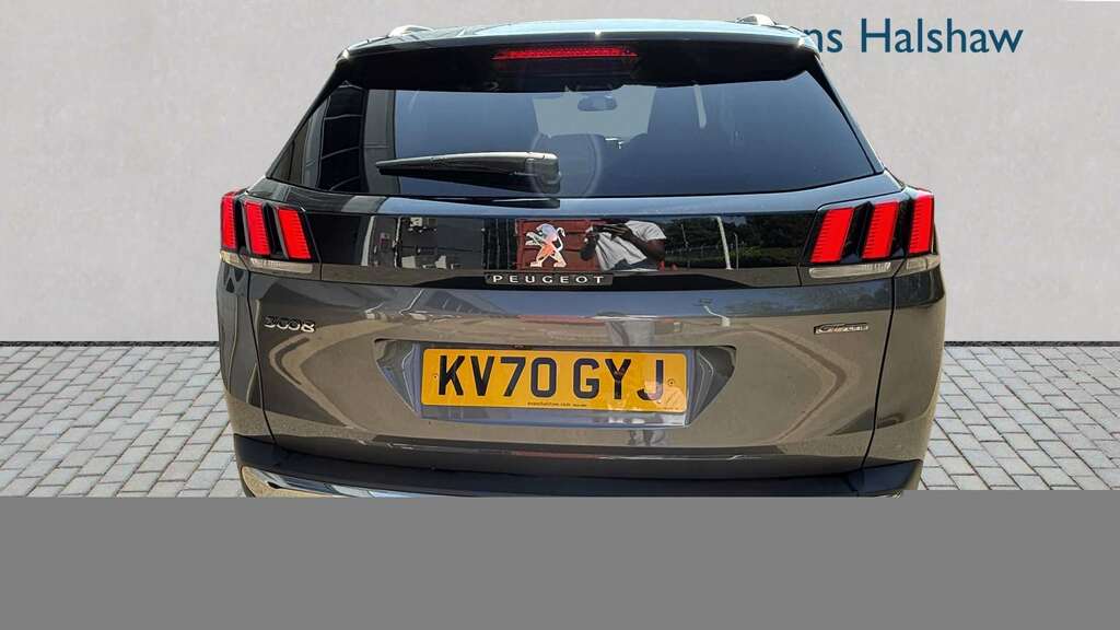 Peugeot 3008 1.2 Puretech Gt Line Premium 2020 KV70GYJ Grey #4