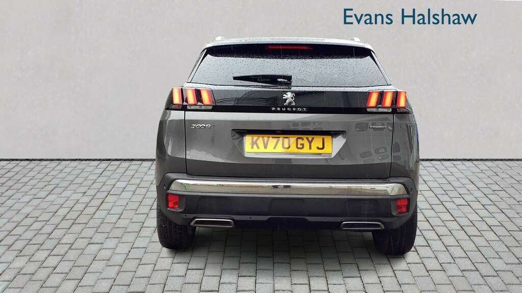 Peugeot 3008 1.2 Puretech Gt Line Premium 2020 Grey #5