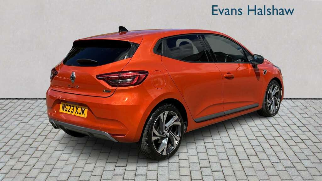 Renault Clio 1.0 Tce 90 Rs Line 2023 Orange #5