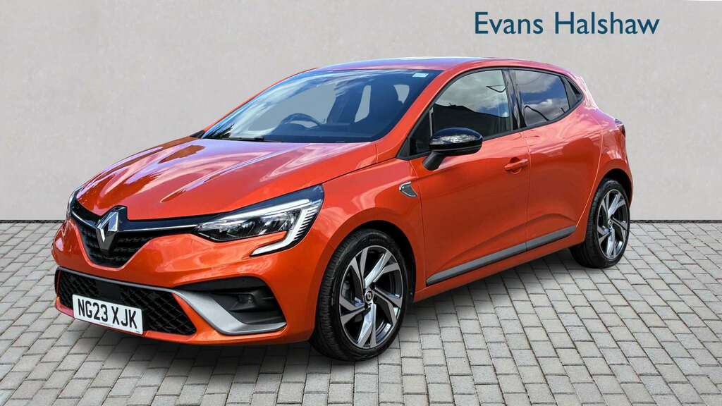 Renault Clio 1.0 Tce 90 Rs Line 2023 Orange #3