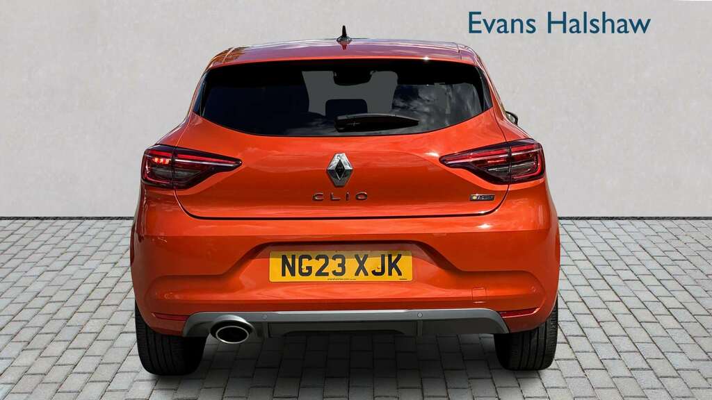 Renault Clio 1.0 Tce 90 Rs Line 2023 Orange #4
