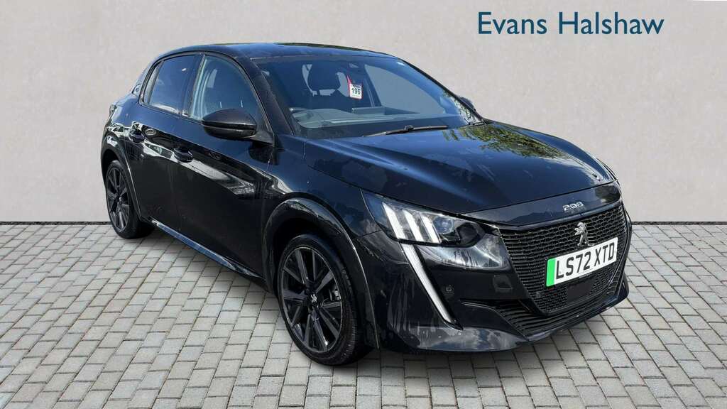 Peugeot e-208 100Kw Gt 50Kwh 2023 Black