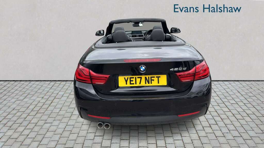 BMW 4 Series 420D 190 M Sport Professional Media 2 Black #3
