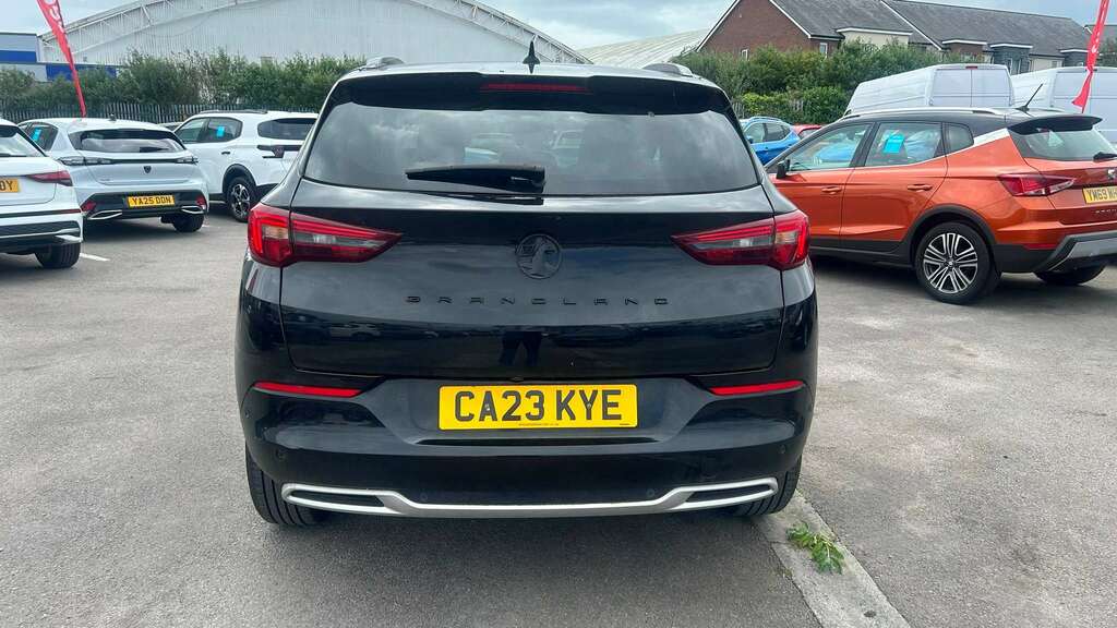 Vauxhall Grandland 1.2 Turbo Ultimate 2023 CA23KYE Black #6