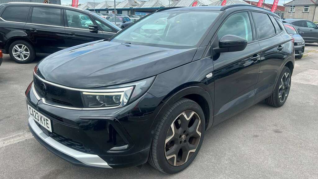 Vauxhall Grandland 1.2 Turbo Ultimate 2023 CA23KYE Black #3