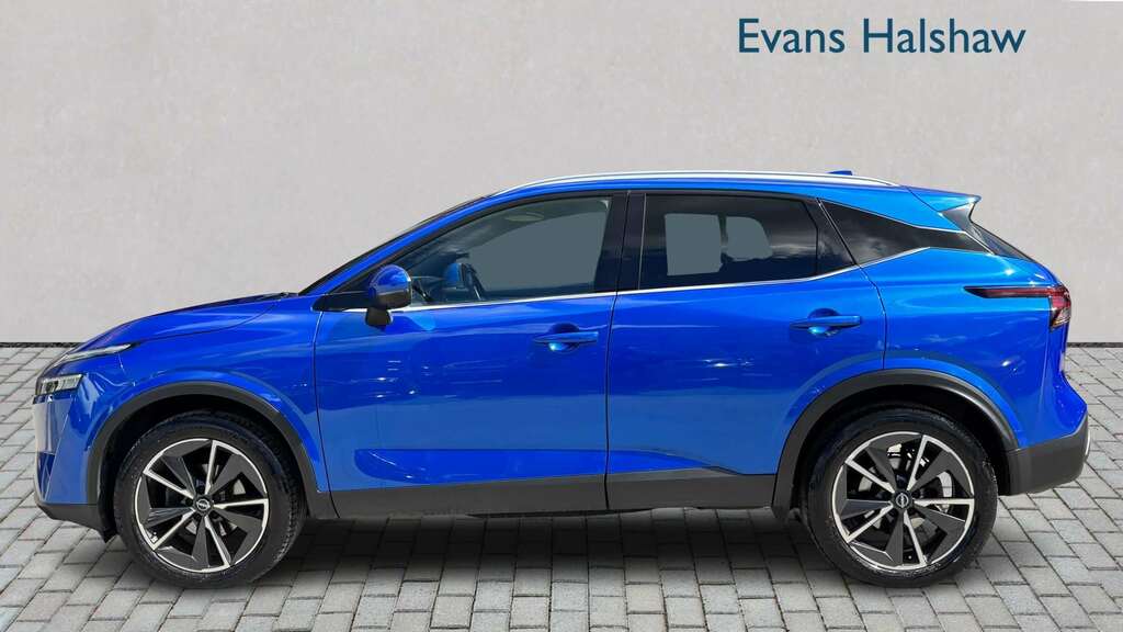 Nissan Qashqai 1.3 Dig-t Mh Tekna 2022 Blue #3