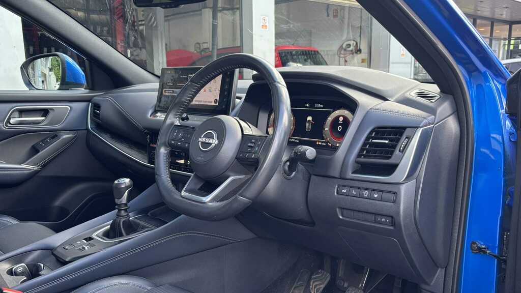 Nissan Qashqai 1.3 Dig-t Mh Tekna 2022 Blue #5