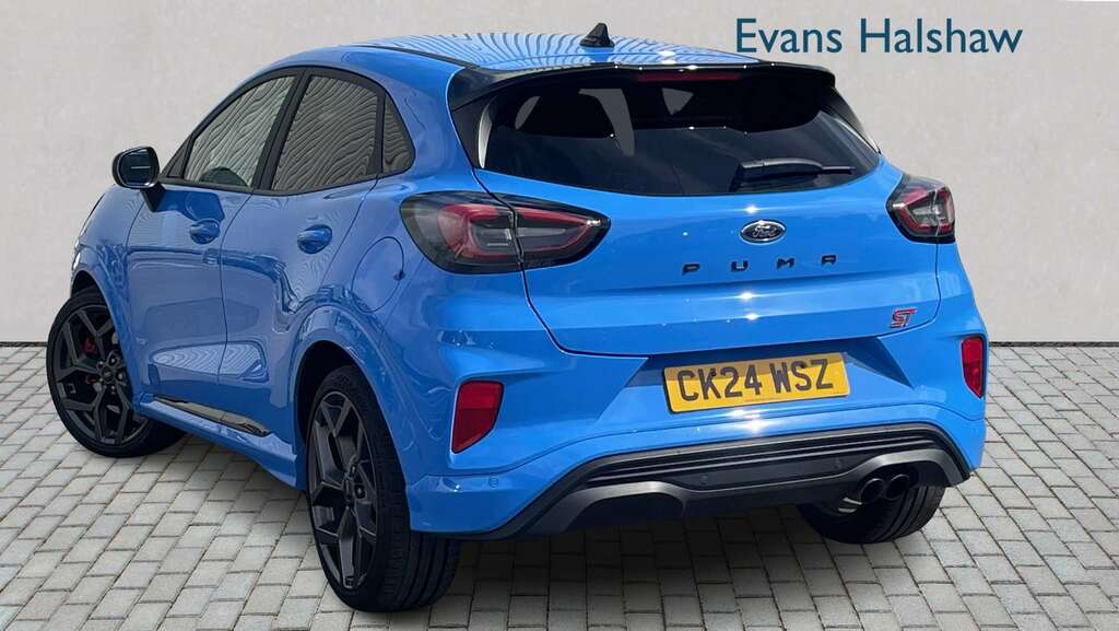 Ford Puma 1.0 Ecoboost Hybrid Mhev St Dct 2024 CK24WSZ Blue #2