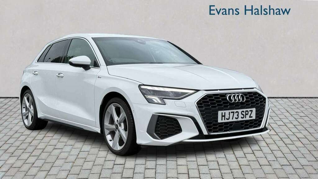 Audi A3 35 Tfsi S Line 2023 HJ73SPZ White