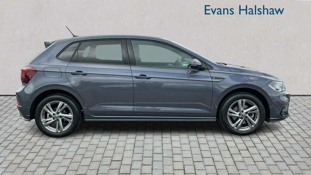 Volkswagen Polo 1.0 Tsi 110 R-line Dsg 2024 DA24HXE Grey #5