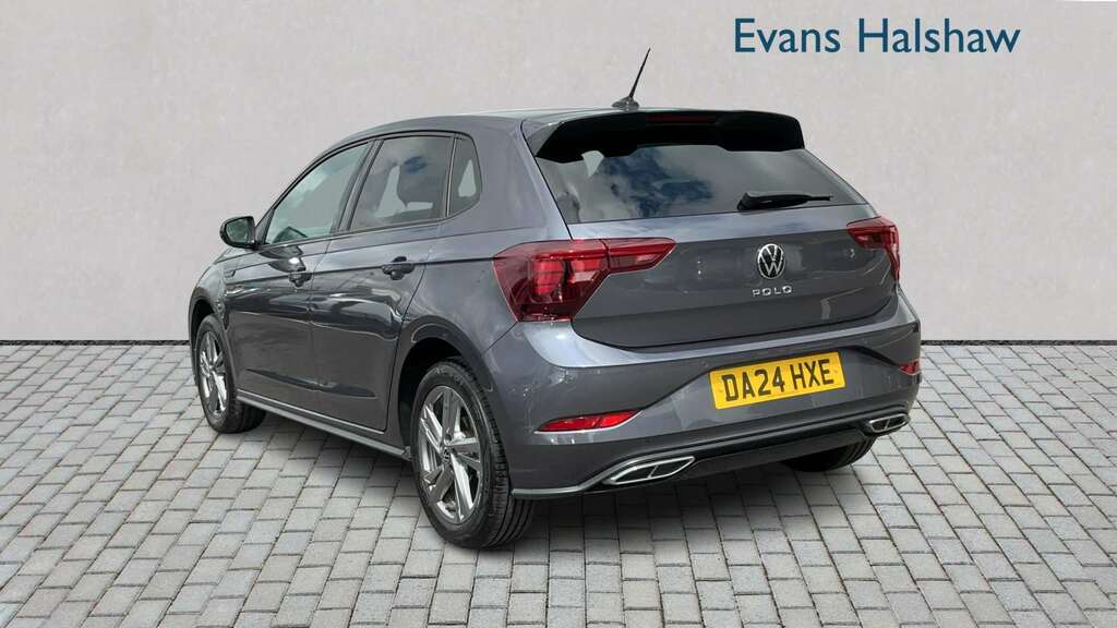 Volkswagen Polo 1.0 Tsi 110 R-line Dsg 2024 DA24HXE Grey #2