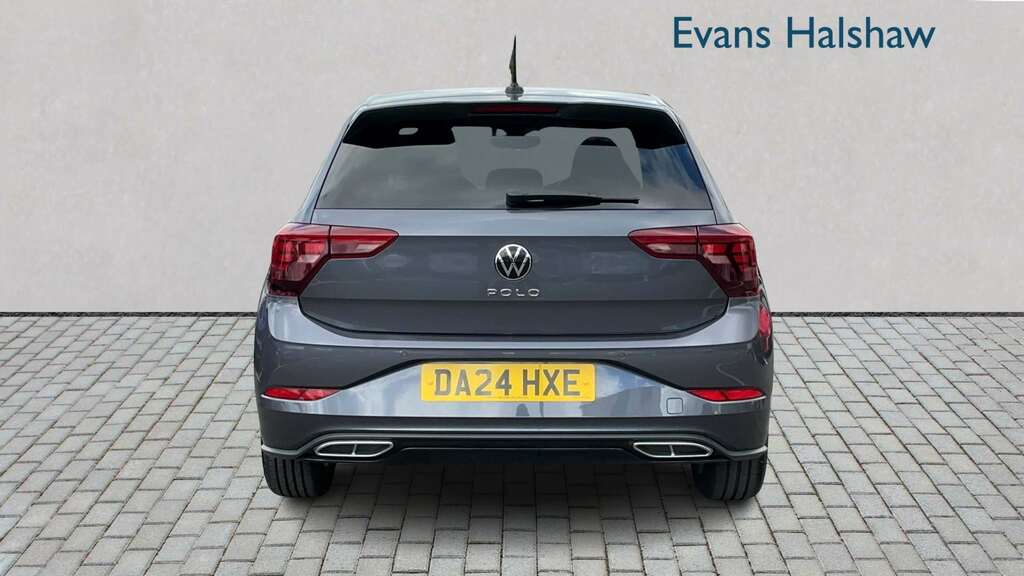 Volkswagen Polo 1.0 Tsi 110 R-line Dsg 2024 DA24HXE Grey #4