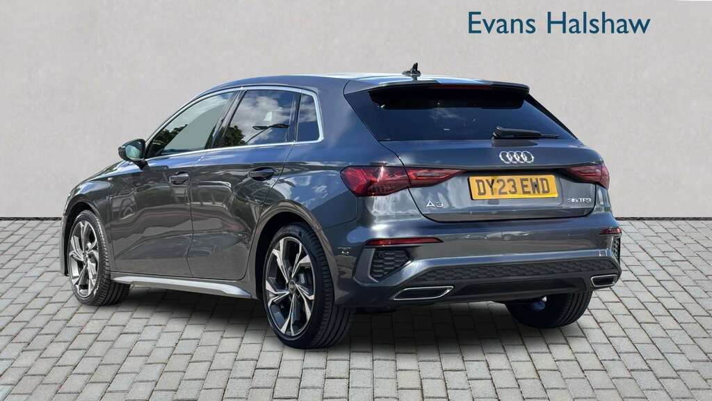 Audi A3 35 Tfsi S Line 2023 DY23EWD Grey #2