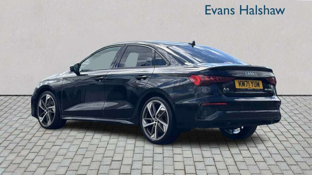 Audi A3 35 Tfsi Edition 1 S Tronic 2022 KM71YUW Black #2