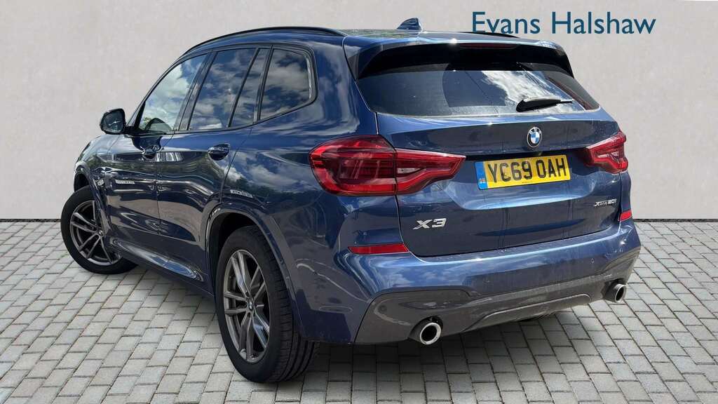 BMW X3 Xdrive20i M Sport Step 2019 Blue #2